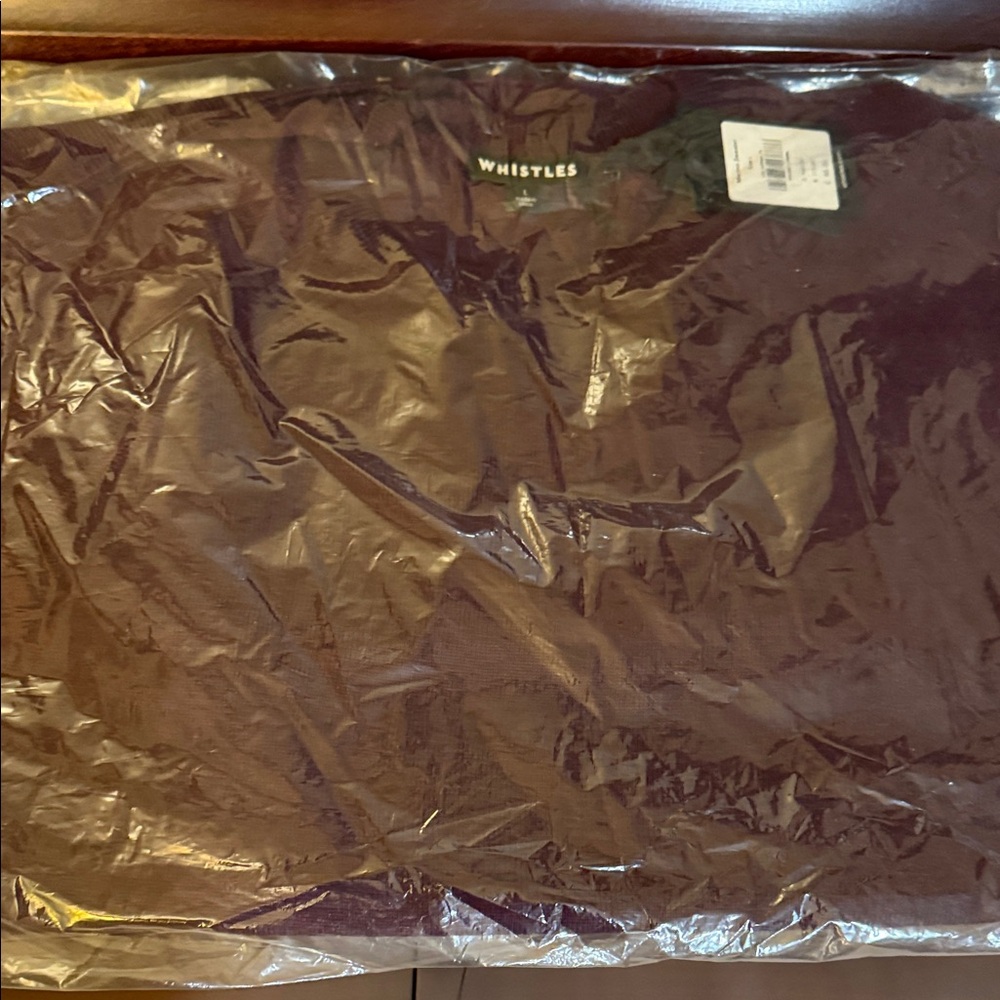 Whistles Men's Deep Purple Crew Neck Sweater NWT Size L